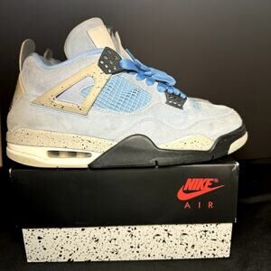 Size 11 - Nike Air Jordan 4 Retro University Blue Men's Shoes